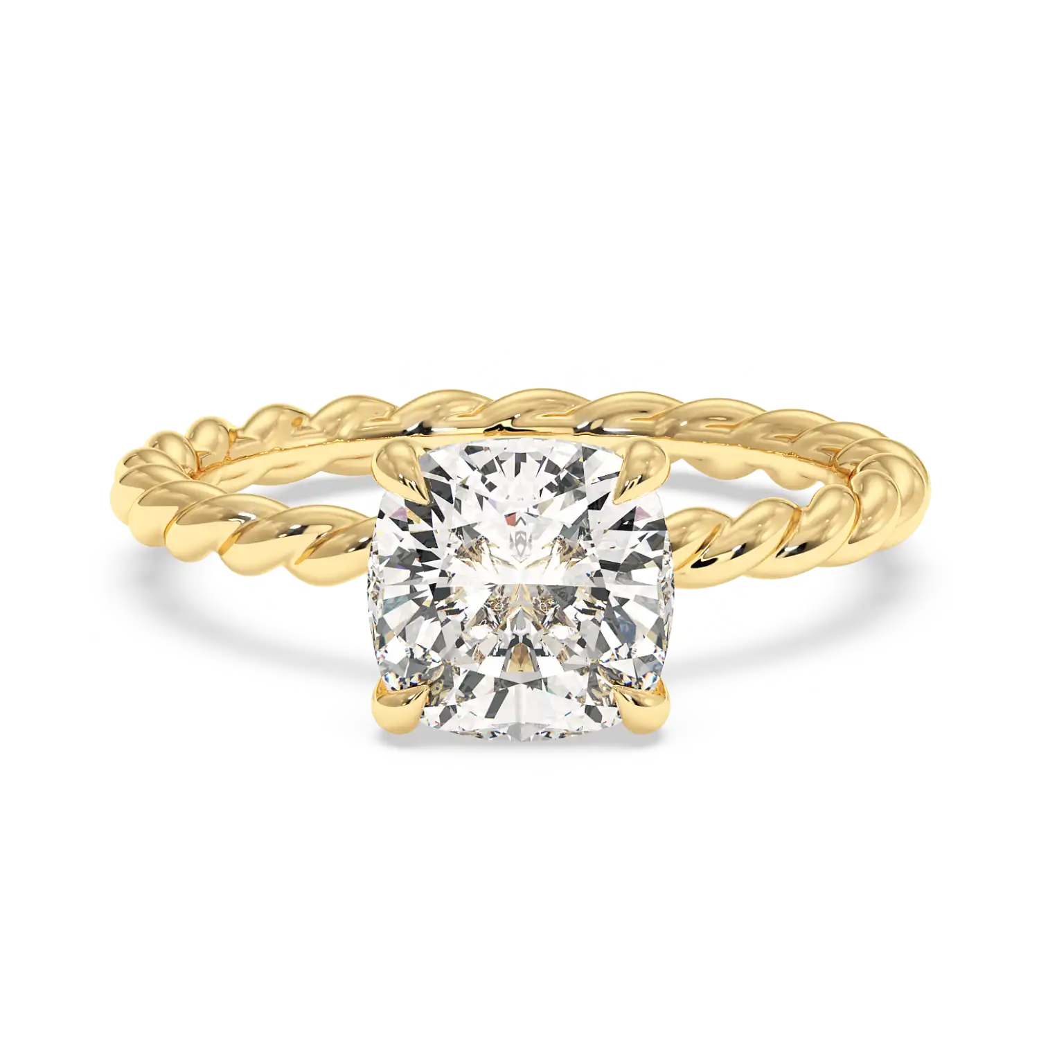 18K White Gold Noa Solitaire Engagement Ring