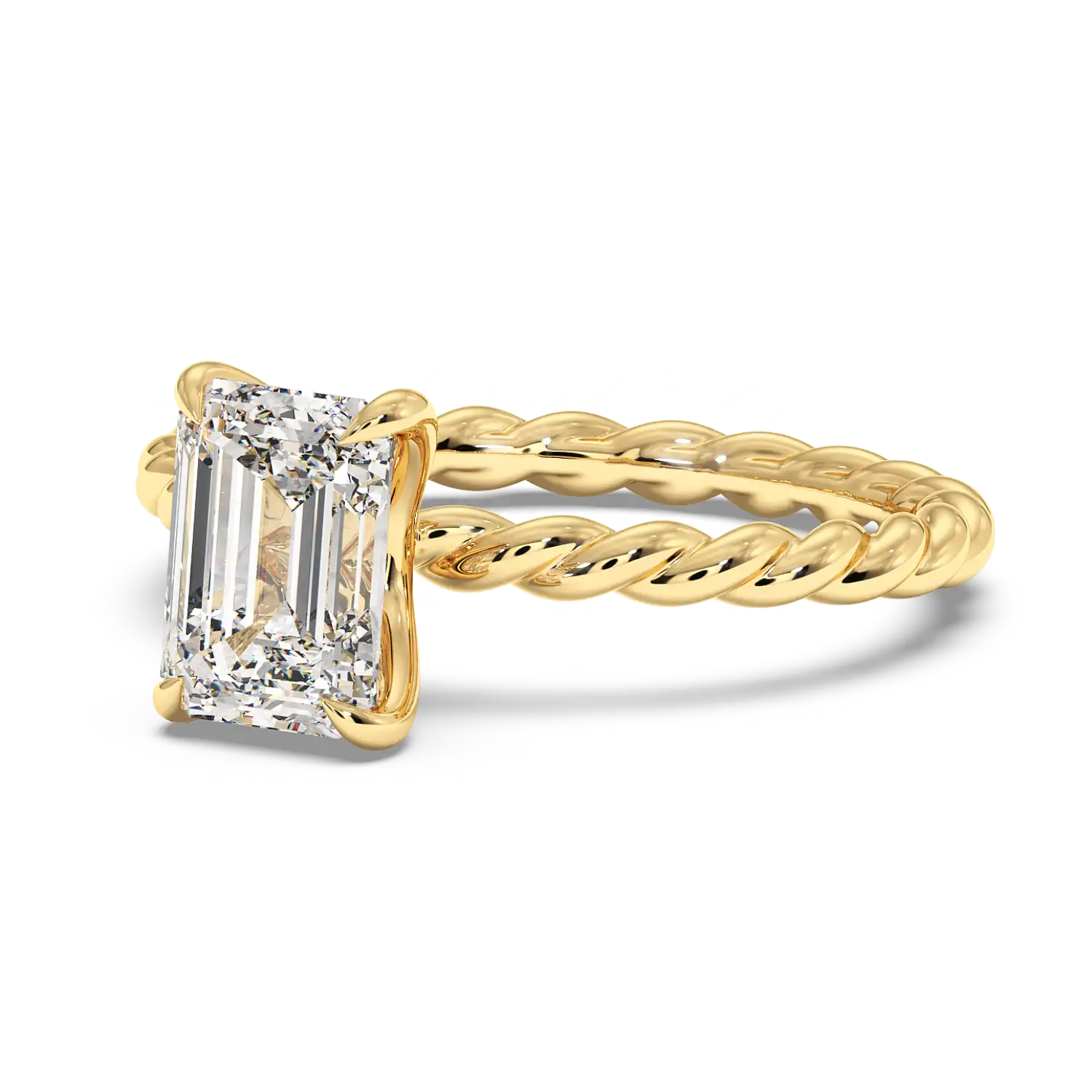 18K Yellow Gold Noa Solitaire Engagement Ring