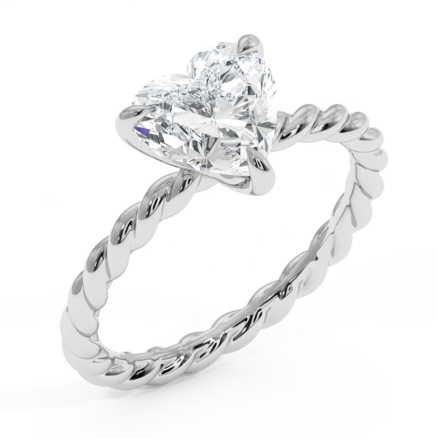 Platinum Noa Solitaire Engagement Ring