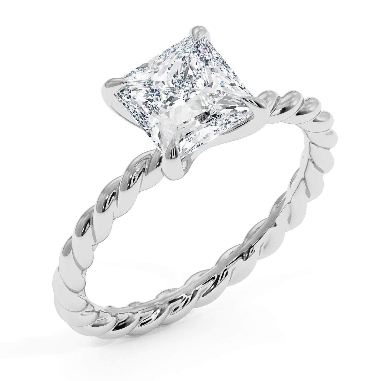 Platinum Noa Solitaire Engagement Ring