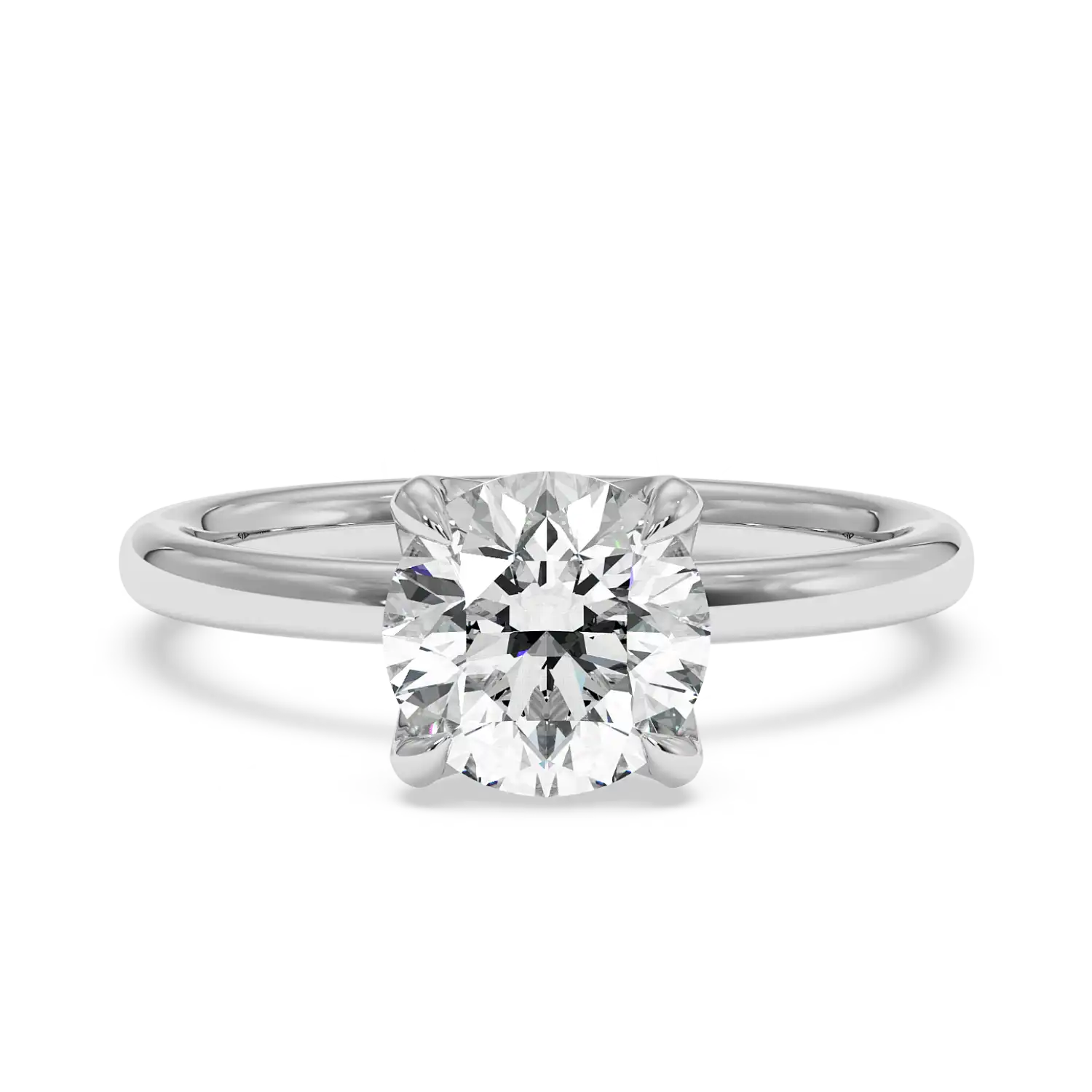 Platinum Uma Solitaire Engagement Ring