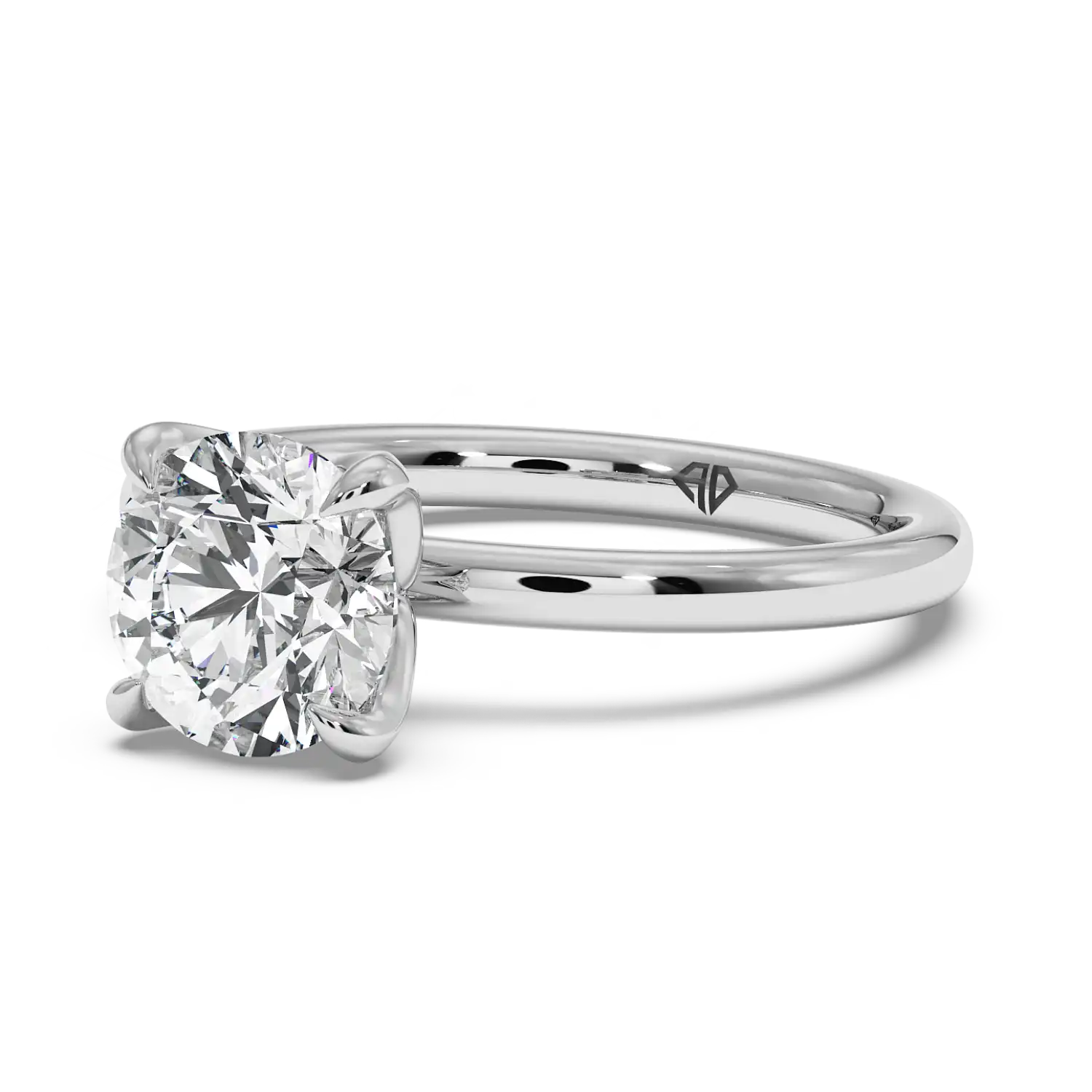 Platinum Uma Solitaire Engagement Ring