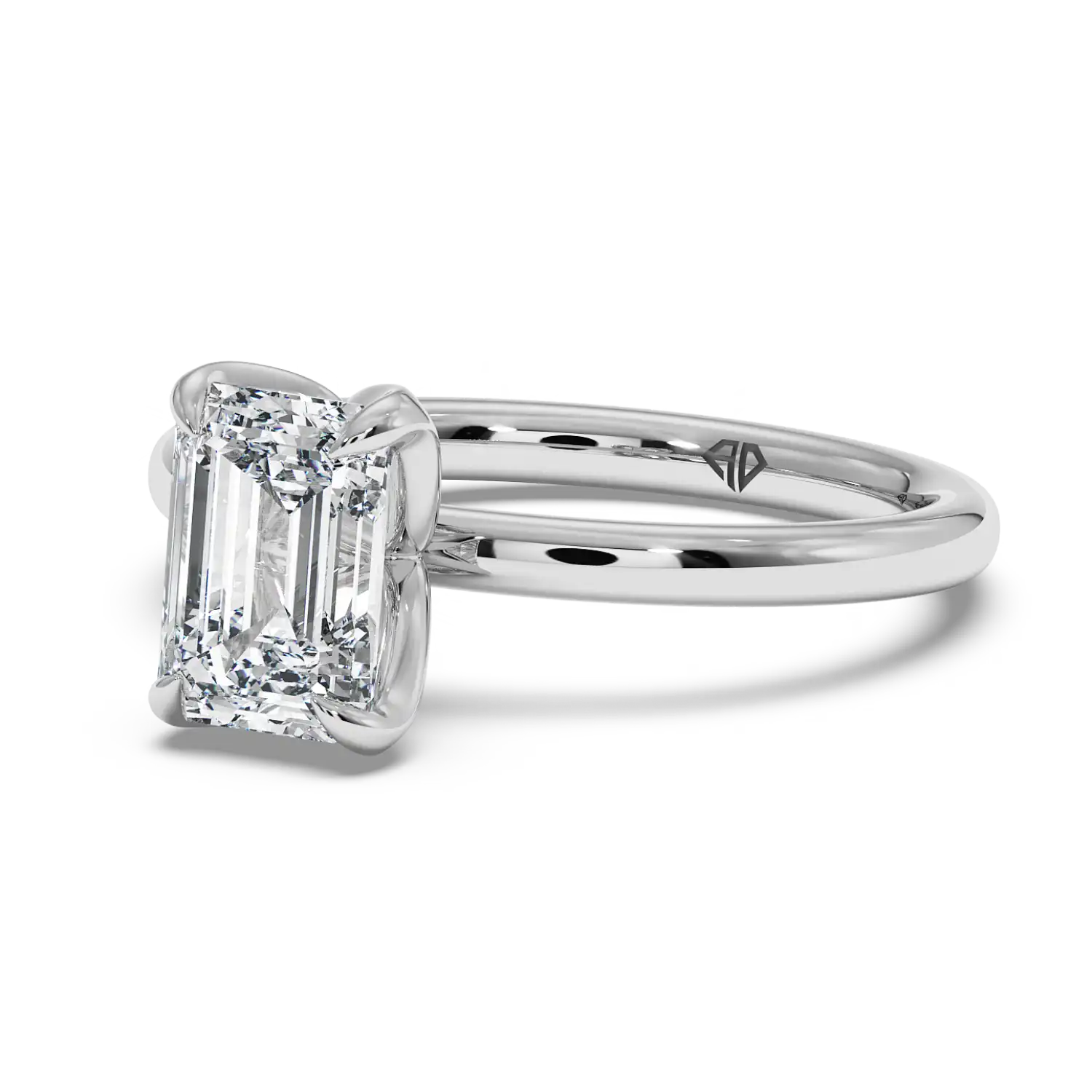 Platinum Uma Solitaire Engagement Ring