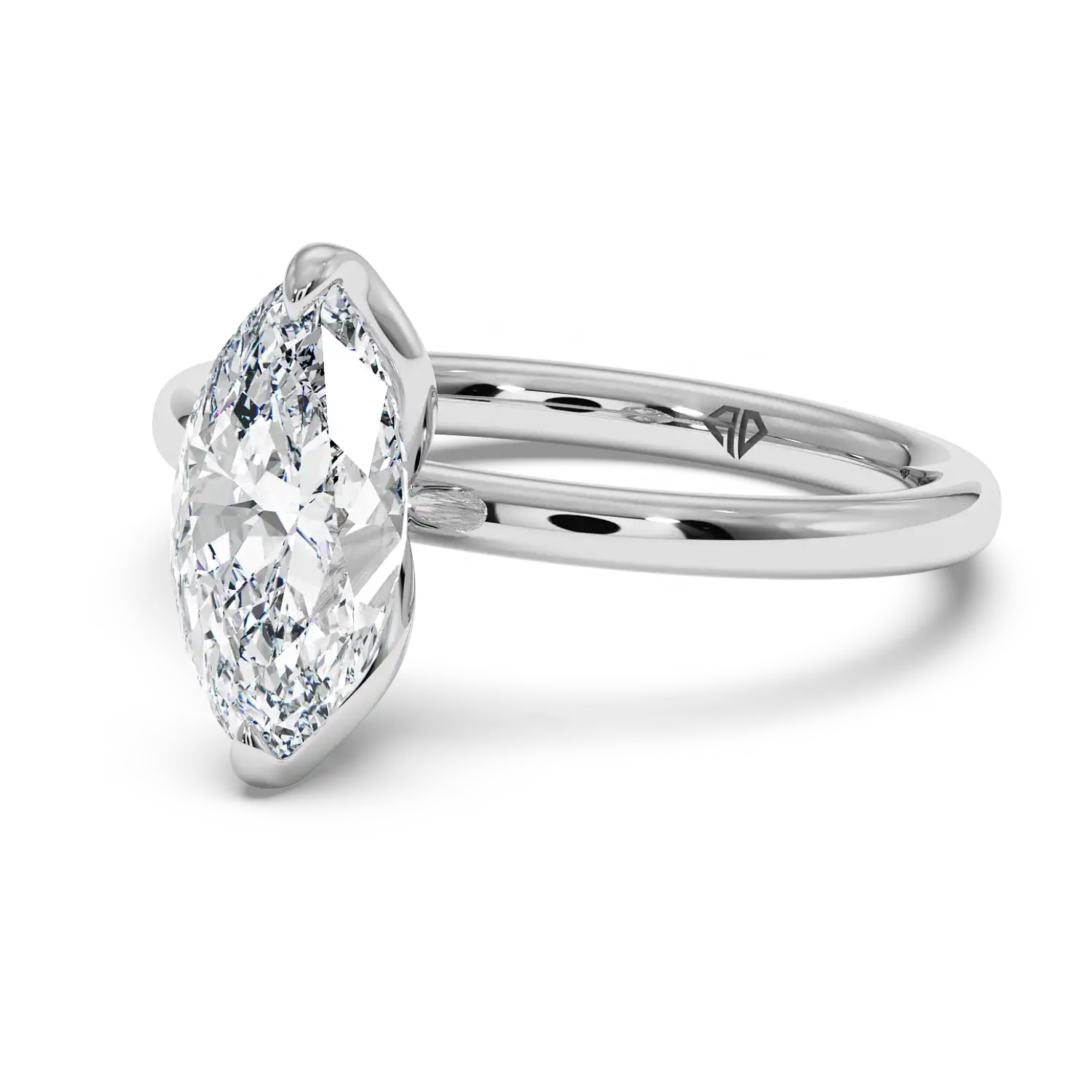 Platinum Uma Solitaire Engagement Ring