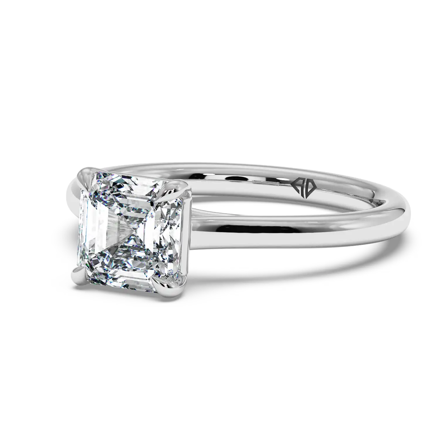 Platinum Rowen Solitaire Engagement Ring