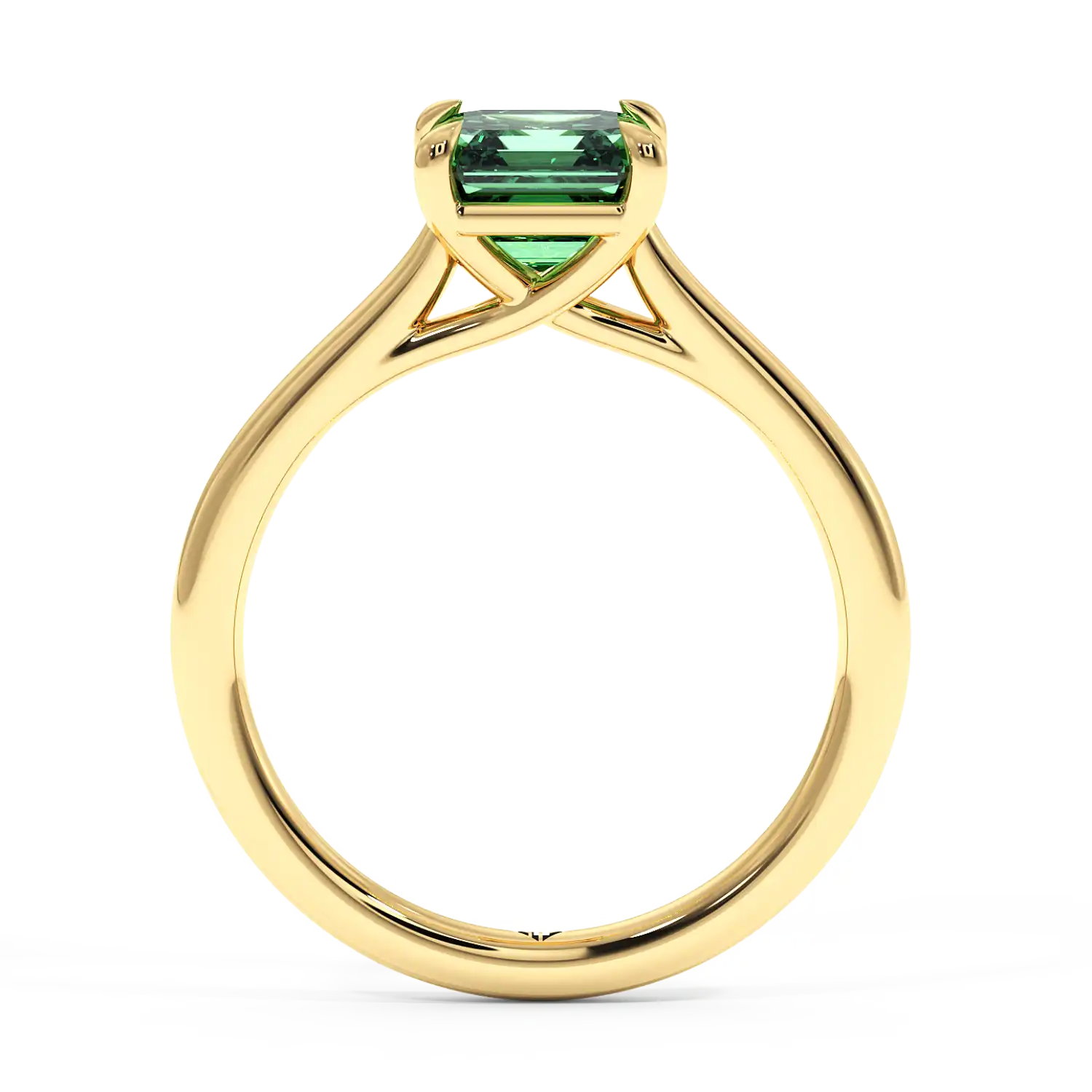 18K Yellow Gold Rowen Solitaire Engagement Ring