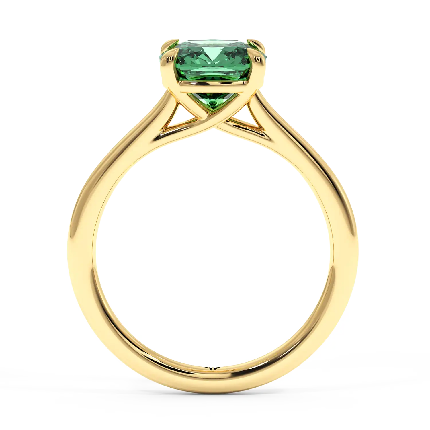 18K Yellow Gold Rowen Solitaire Engagement Ring