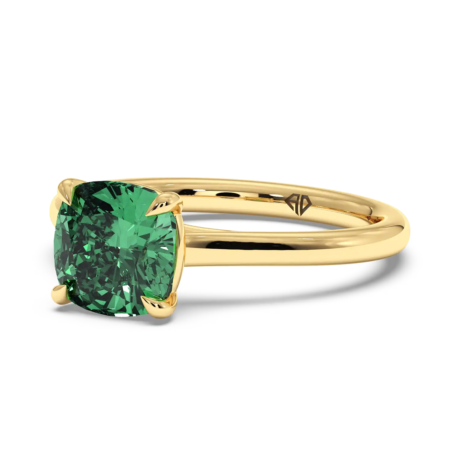 18K Yellow Gold Rowen Solitaire Engagement Ring