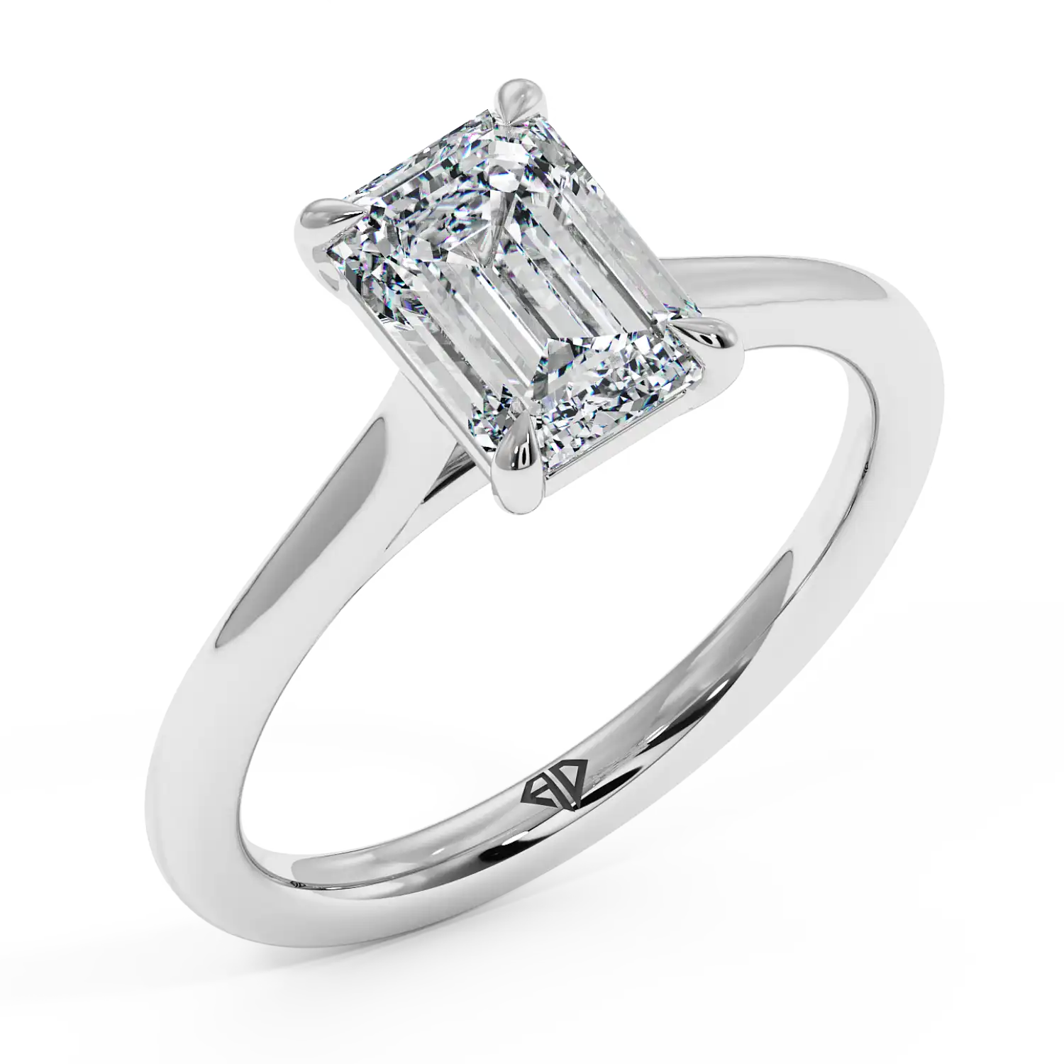 Platinum Rowen Solitaire Engagement Ring
