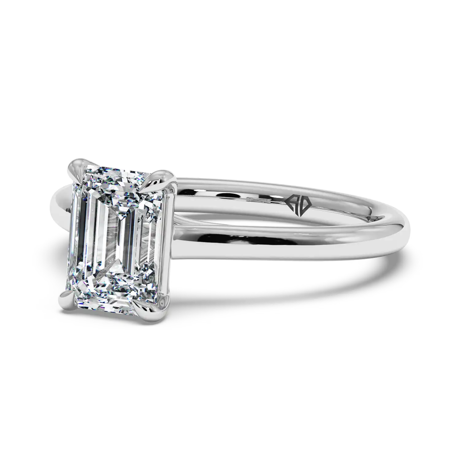 Platinum Rowen Solitaire Engagement Ring