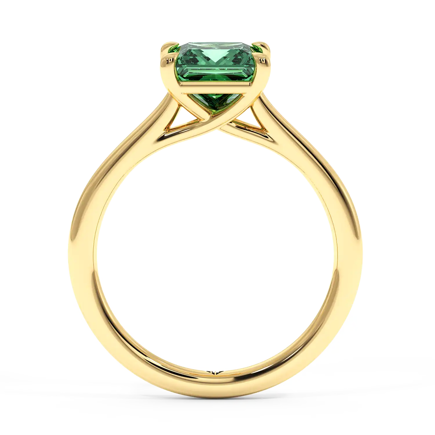 18K Yellow Gold Rowen Solitaire Engagement Ring