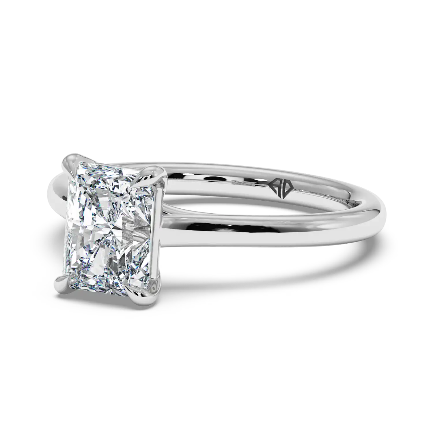 Platinum Rowen Solitaire Engagement Ring