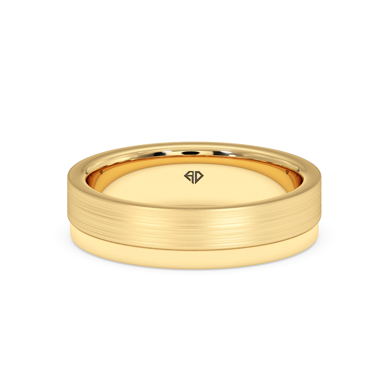 18K White Gold LT5RB16 Wedding Band