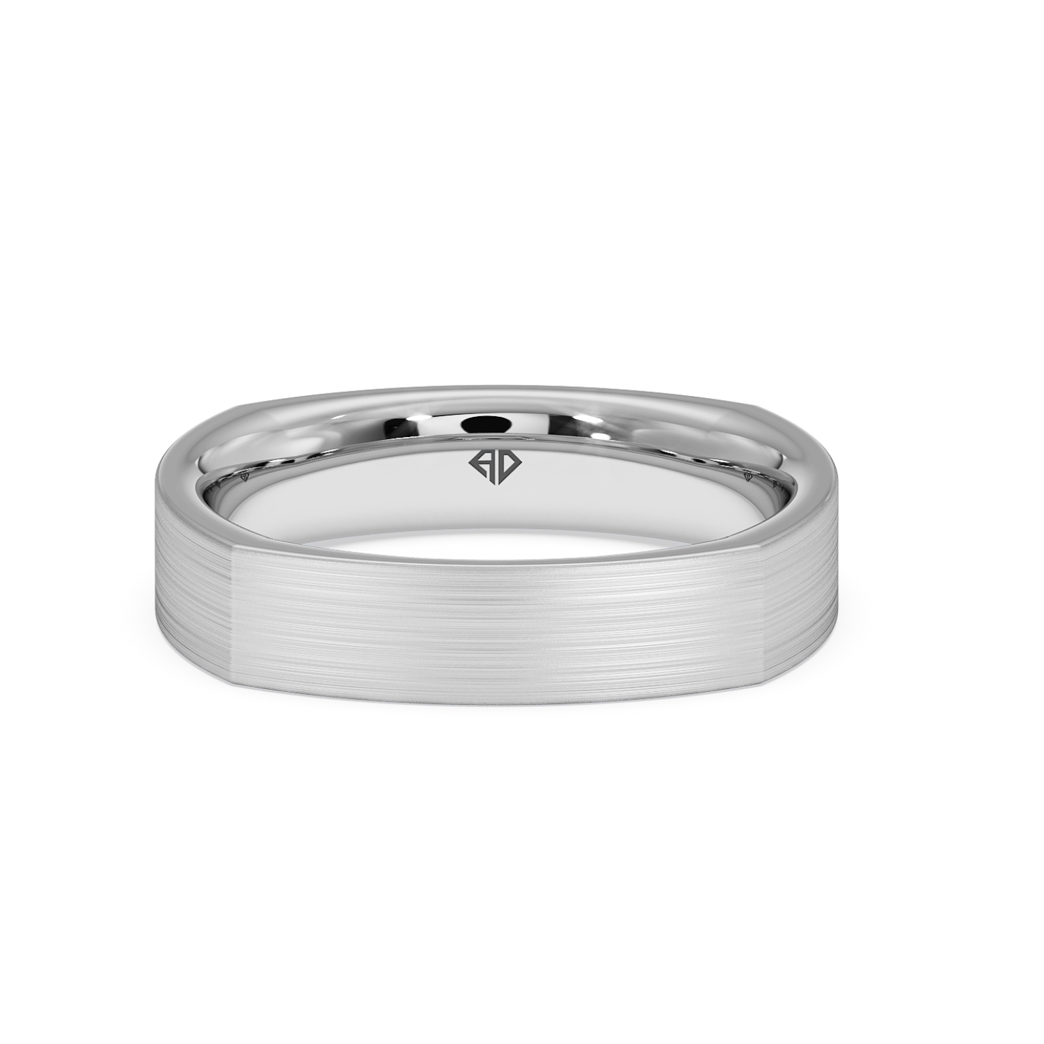 18K White Gold LT5RB30 Wedding Band