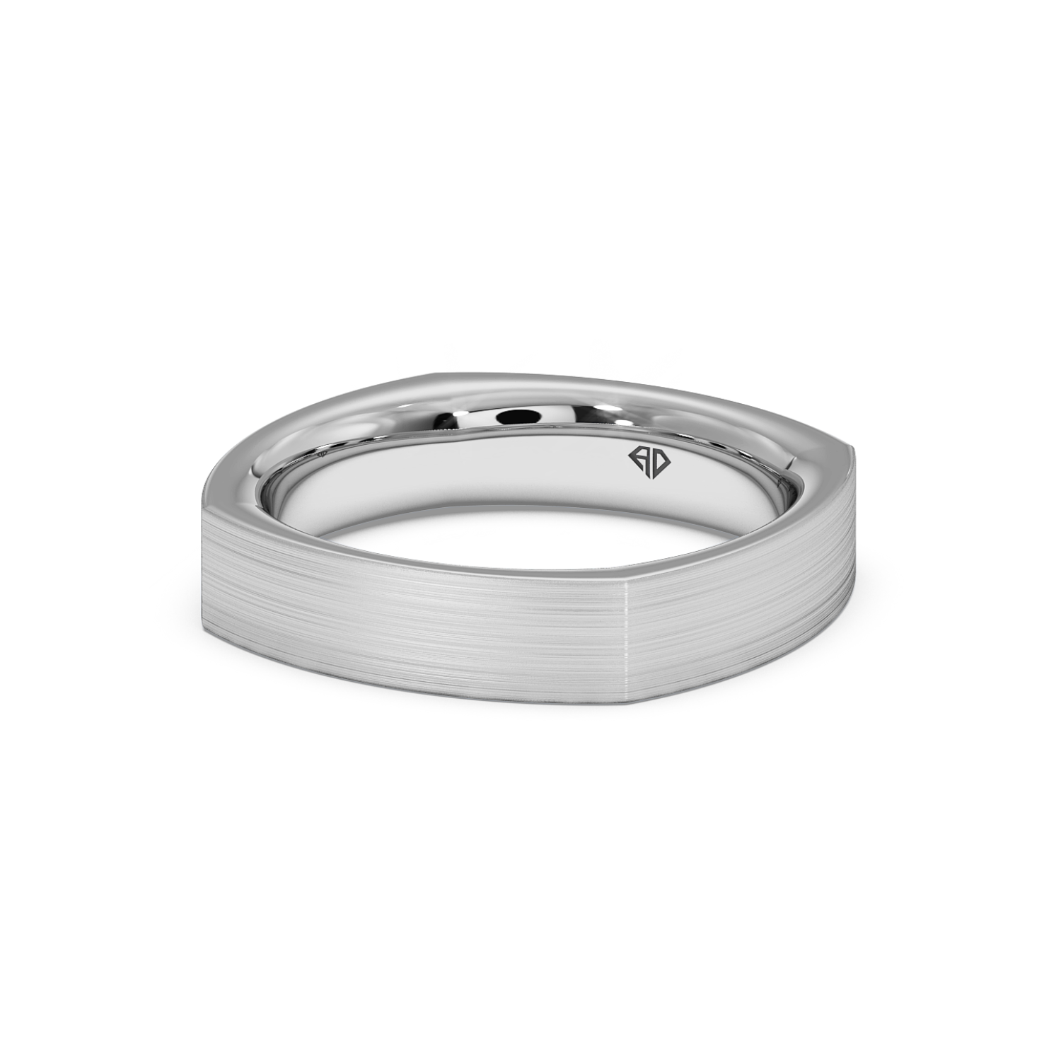 9K White Gold LT5RB30 Wedding Band