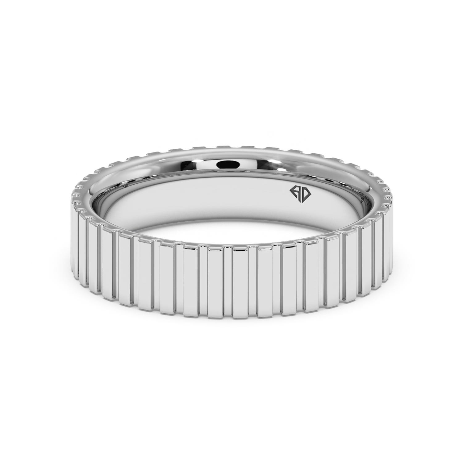 9K White Gold LT5RB31 Wedding Band