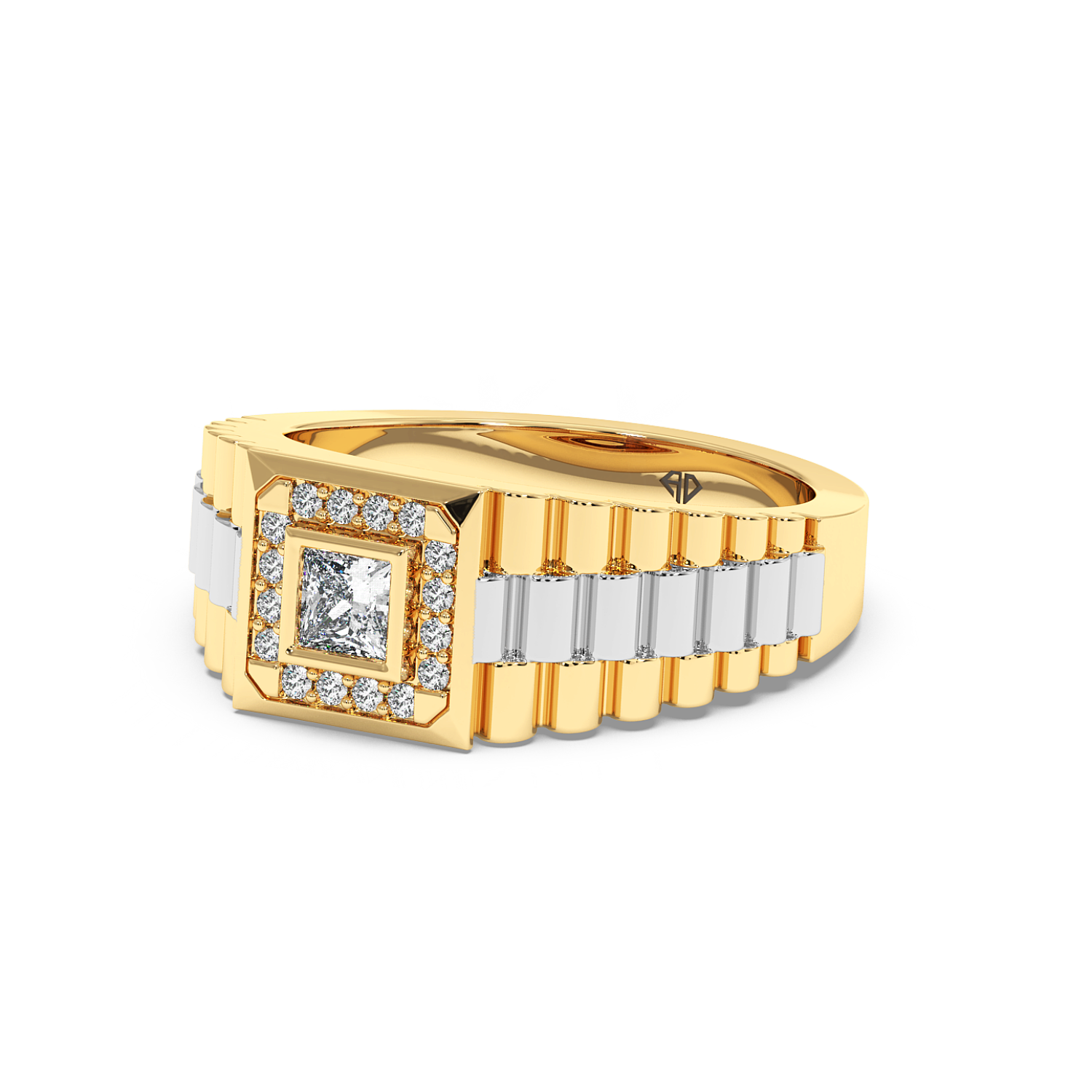 18K Yellow Gold Zilan Signet Ring