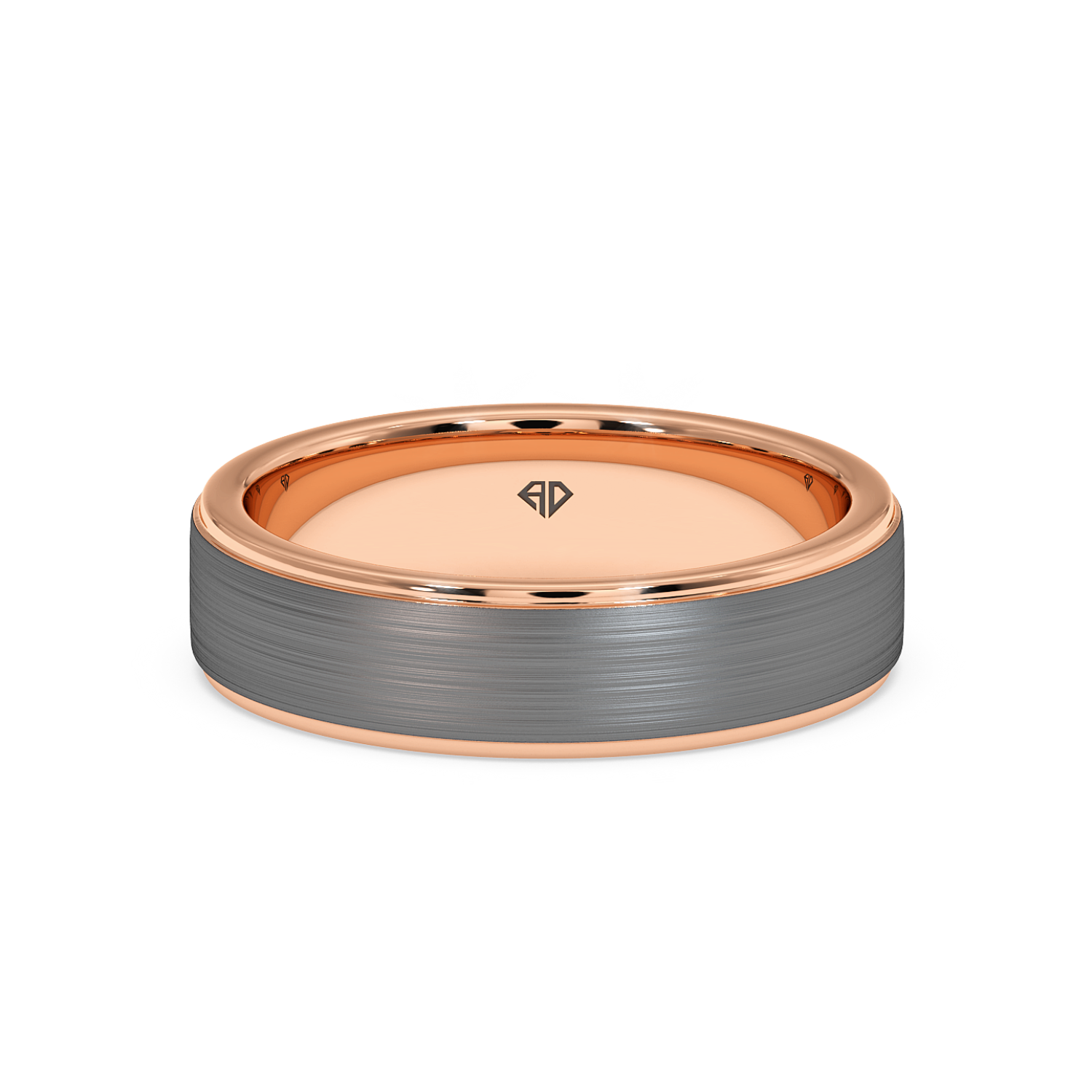 18K White Gold LT5RB5 Wedding Band