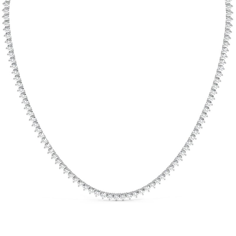18K White Gold Sabrina Necklace