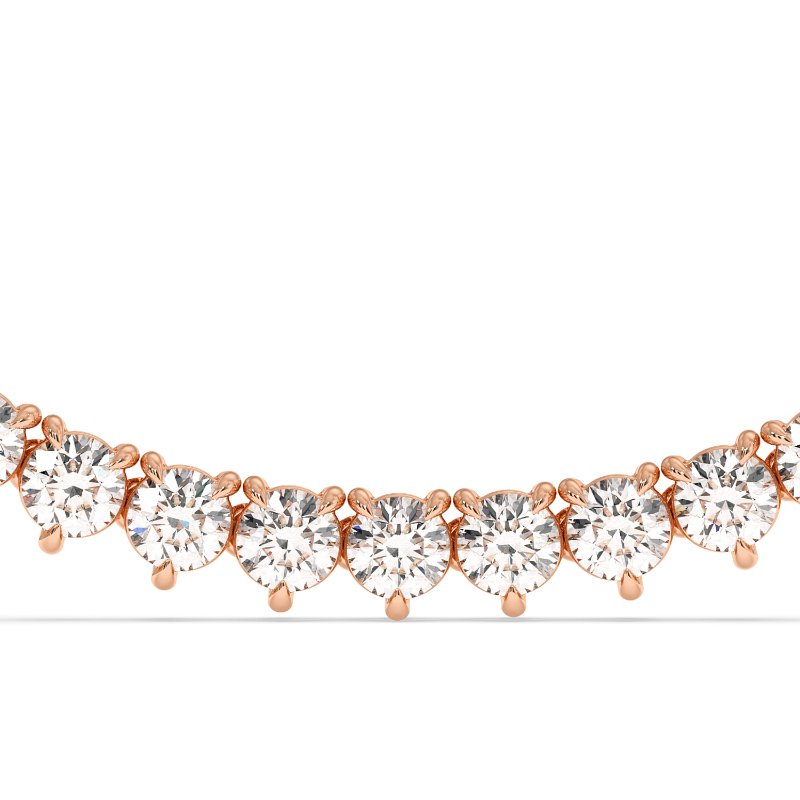 18K Rose Gold Sabrina Necklace