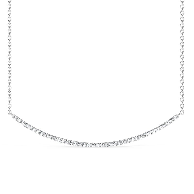 18K White Gold Alessia Pendant