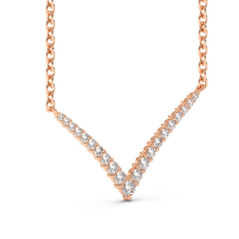 18K Rose Gold Havana Necklace