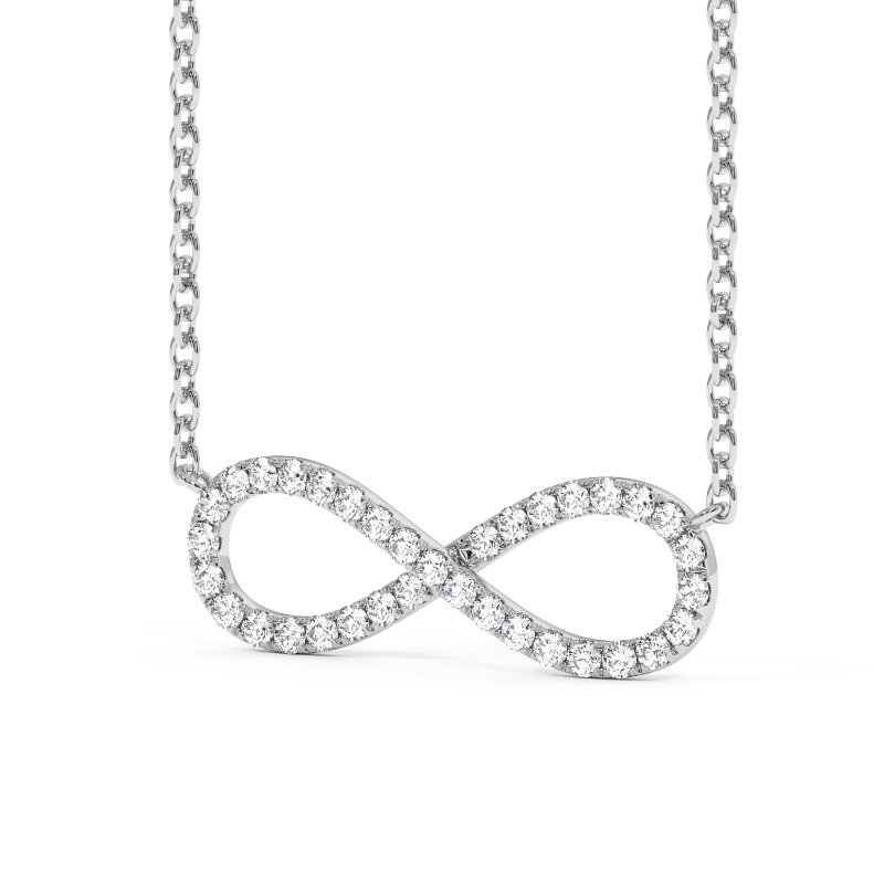 Platinum Eternity Pendant