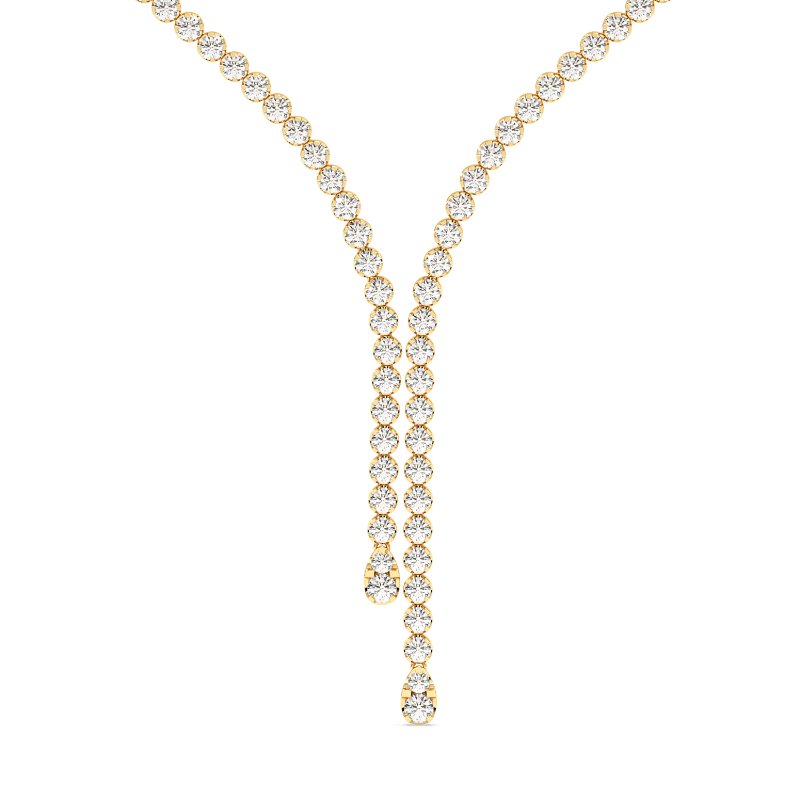 18K Yellow Gold Amor Necklace