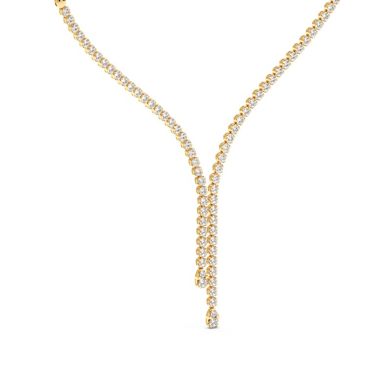18K Yellow Gold Amor Necklace