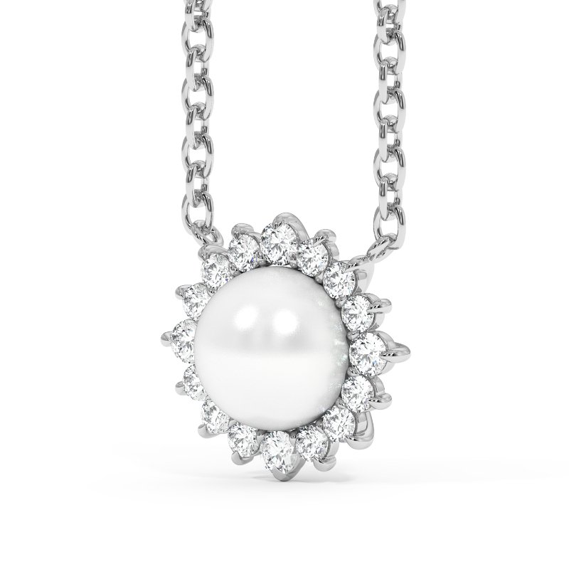 Platinum Summer Pendant