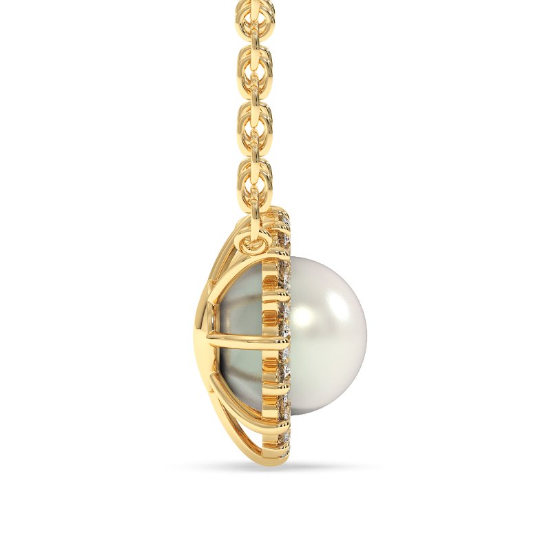 18K Yellow Gold Summer Pendant