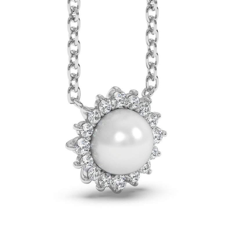 Platinum Summer Pendant