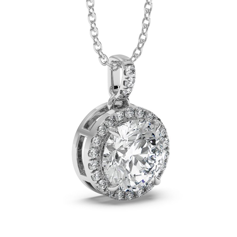 Platinum Ashley Pendant