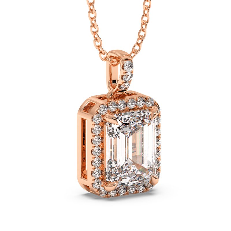 18K Rose Gold Ashley Pendant