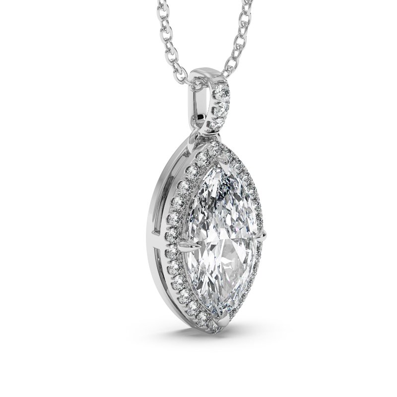 Platinum Ashley Pendant