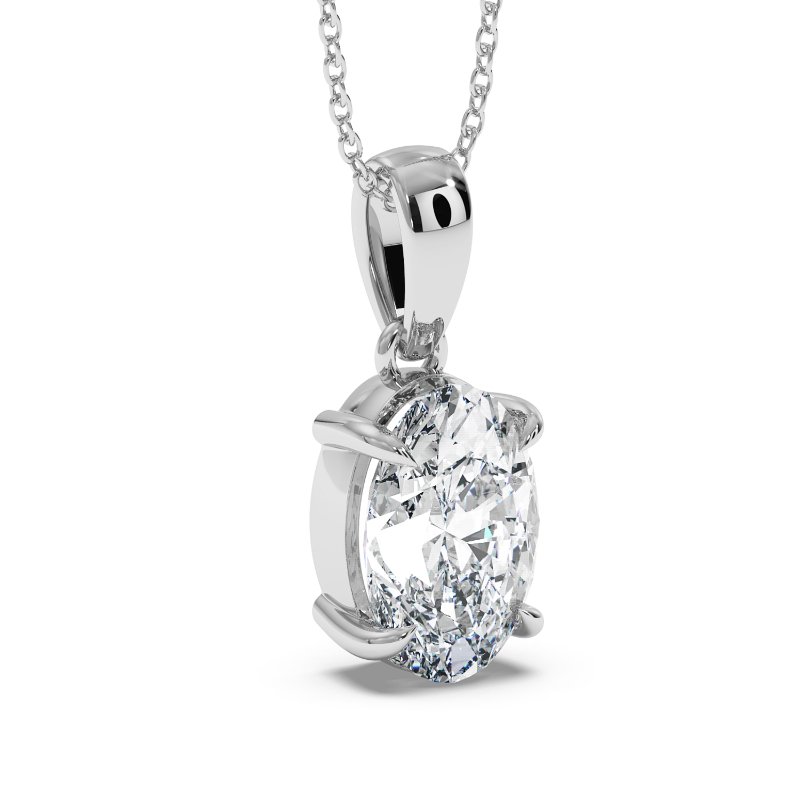 Platinum Georgia Pendant