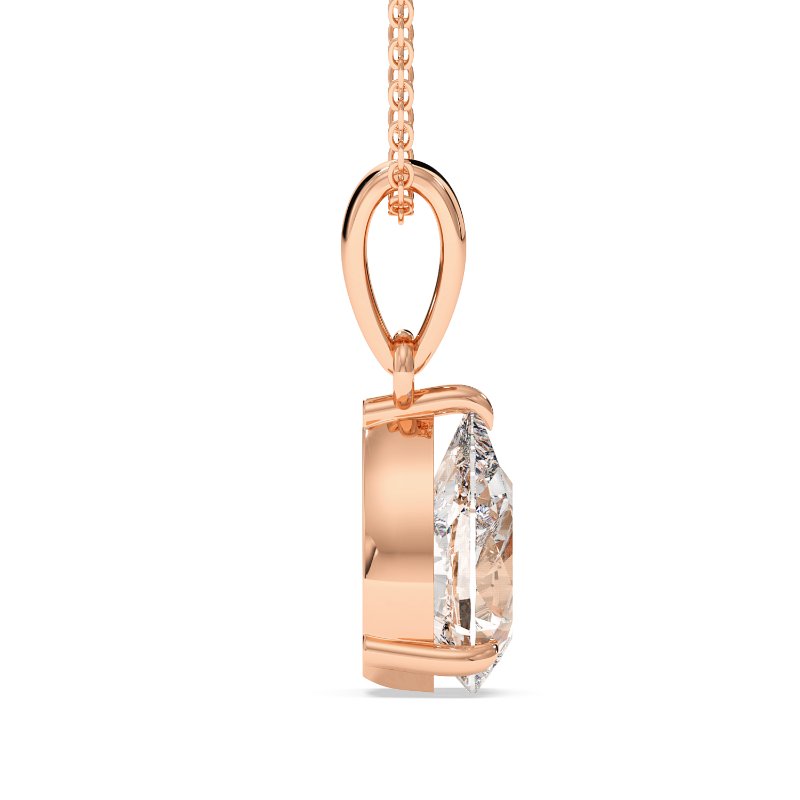 18K Rose Gold Georgia Pendant