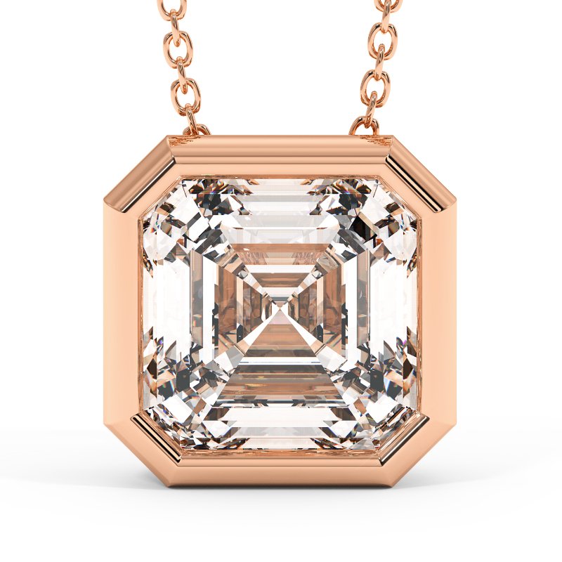 18K White Gold Sabrina Necklace