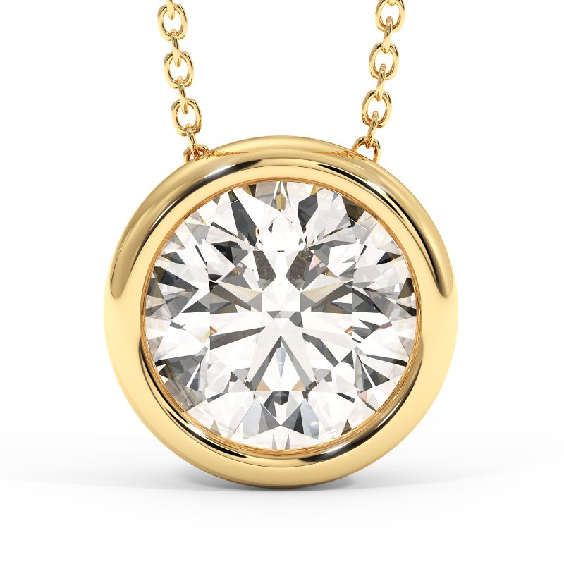 18K White Gold Sabrina Necklace