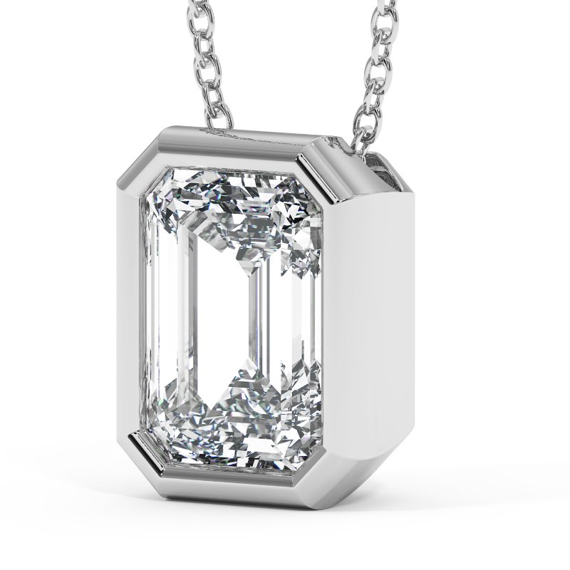 18K White Gold Sabrina Necklace