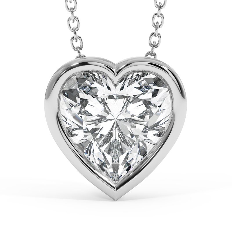 18K White Gold Sabrina Necklace