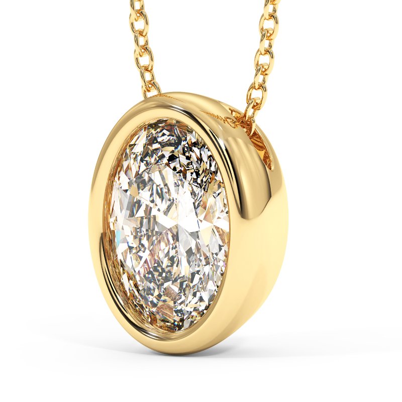 18K Yellow Gold Sabrina Necklace