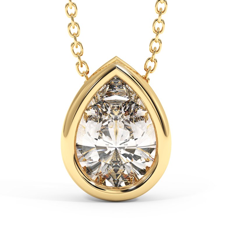 18K White Gold Sabrina Necklace