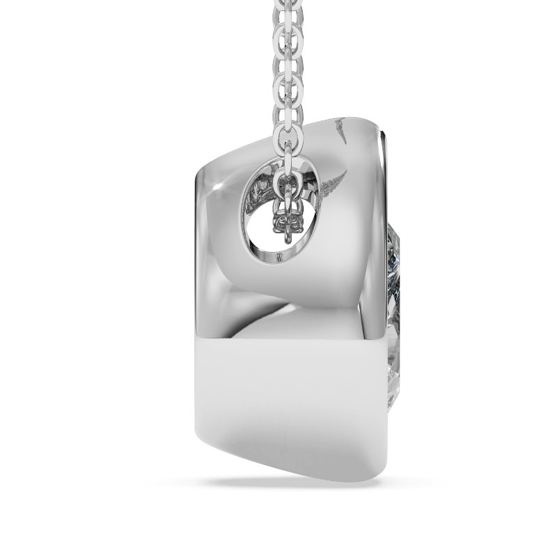 18K White Gold Sabrina Necklace