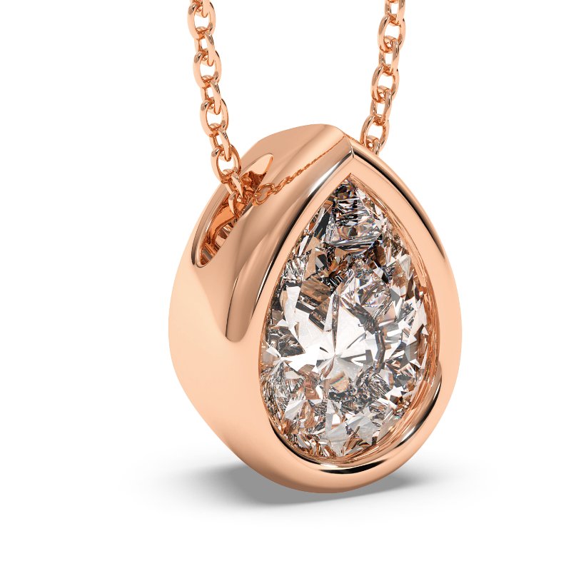 18K Rose Gold Sabrina Necklace