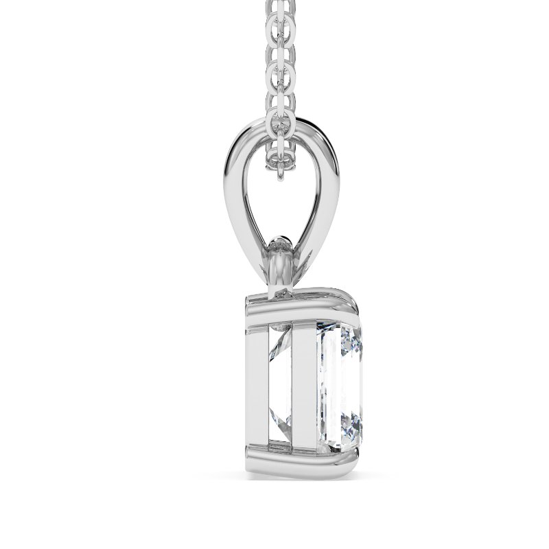 18K White Gold Savannah Pendant