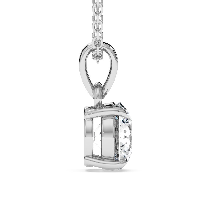 18K White Gold Savannah Pendant