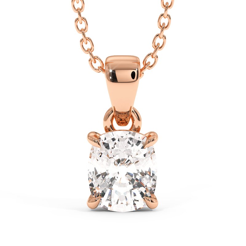 18K White Gold Savannah Pendant