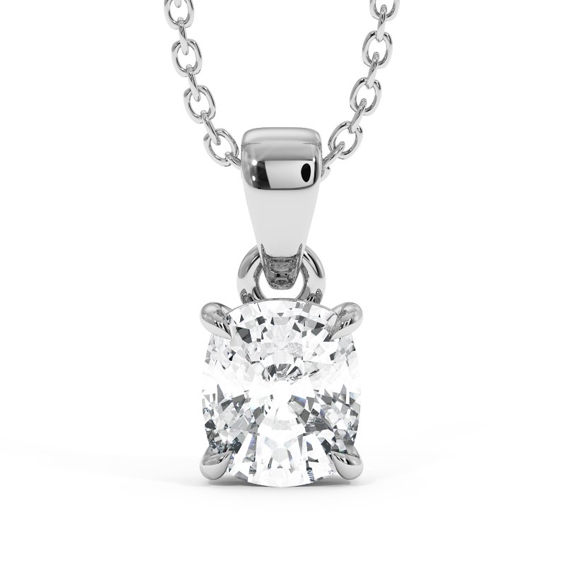 18K White Gold Savannah Pendant