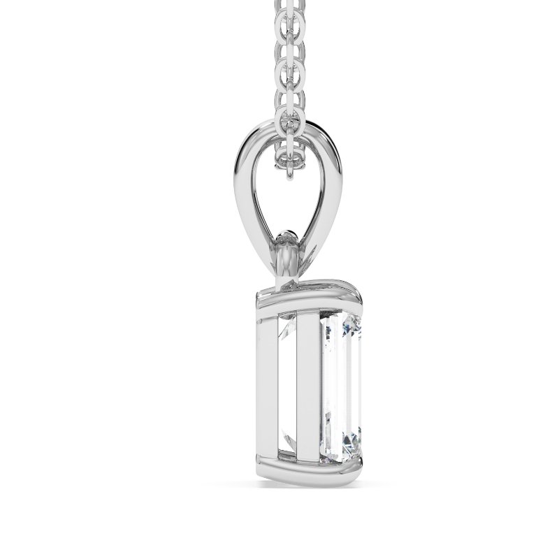 18K White Gold Savannah Pendant